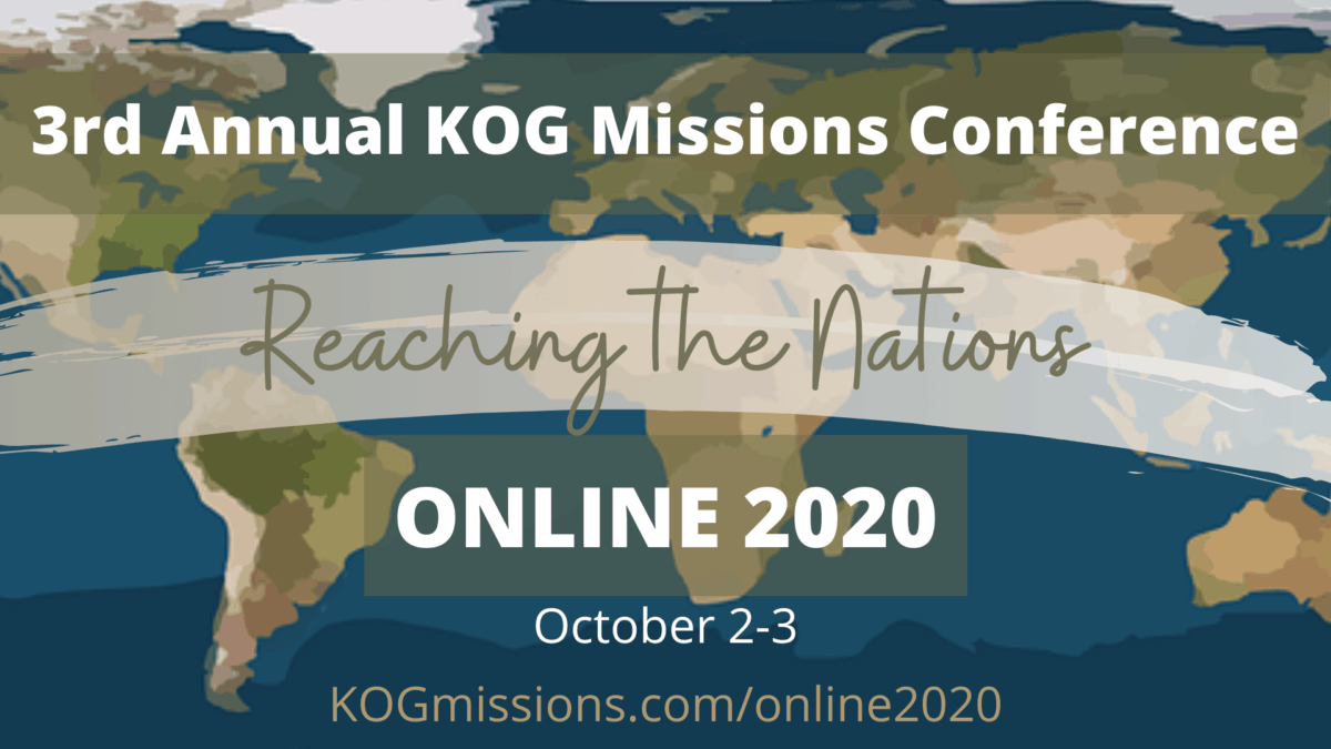 World Map 2020 KOG Missions Conference