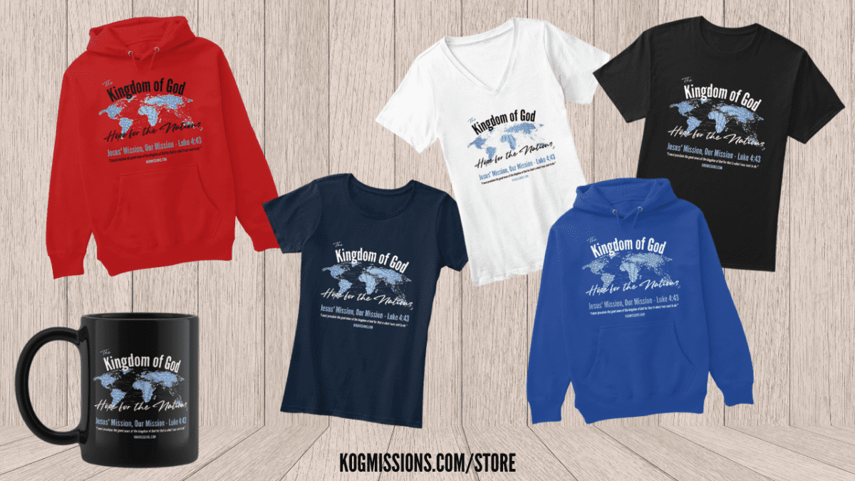 Kingdom of God t-shirts